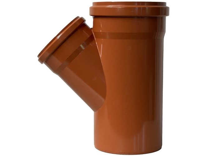 Grenrør PVC Ø250x200x45 gr.