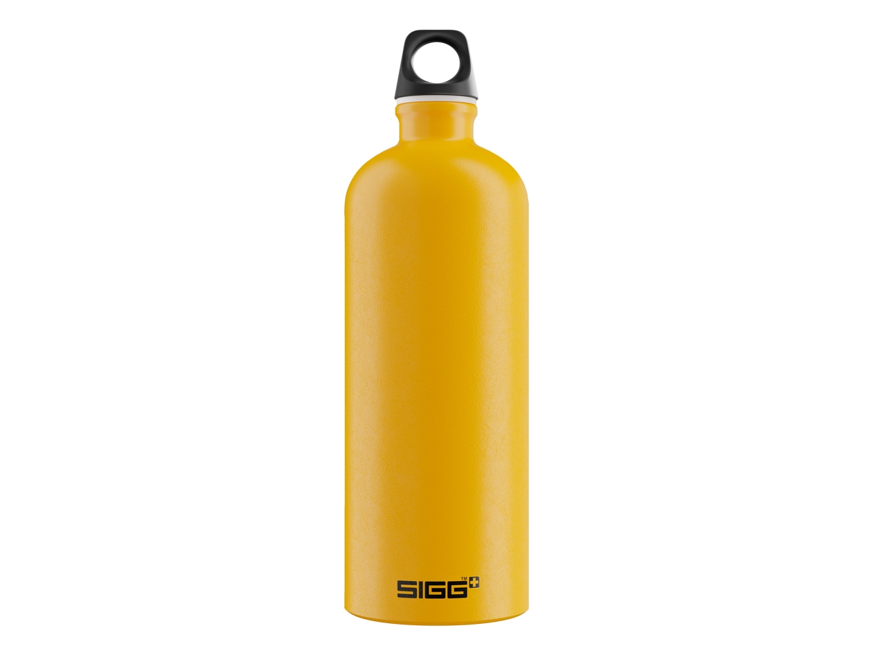 SIGG Traveller drikkeflaske sennepsgul touch 1 L billede