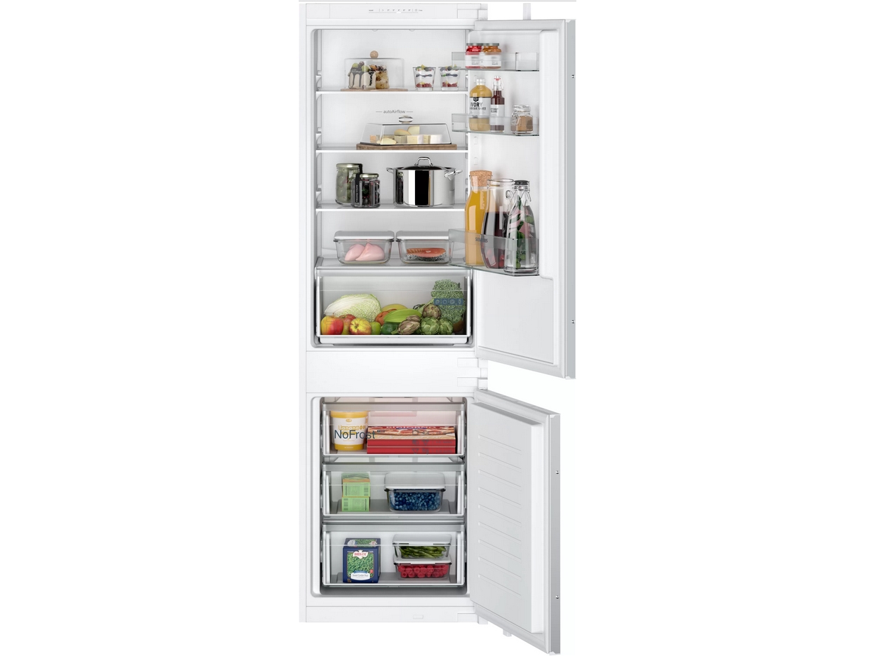 Siemens iQ100 KI86NNSE0, 260 L, SN-ST, 4 kg/24t, E, Frisk zone, aflukke, Hvid