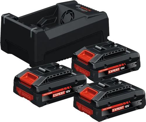 BOSCH 0615V0005X 3x EXBA 18V 4,0Ah + GAL 12V/18V-80 (0615V0005X)