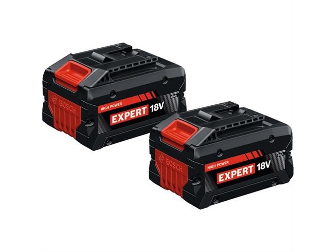 Bosch Exba18v-80 (1600A0373d) Expert Batteri 18 V 8,0 Ah, 2-Pak, Sort