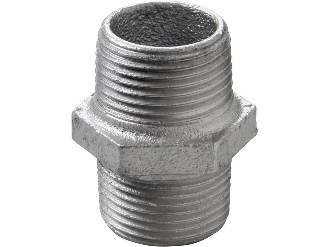 FIX-PRO Brystnippel galvaniseret 3/4 (posepak m/EAN-label 1 stk)
