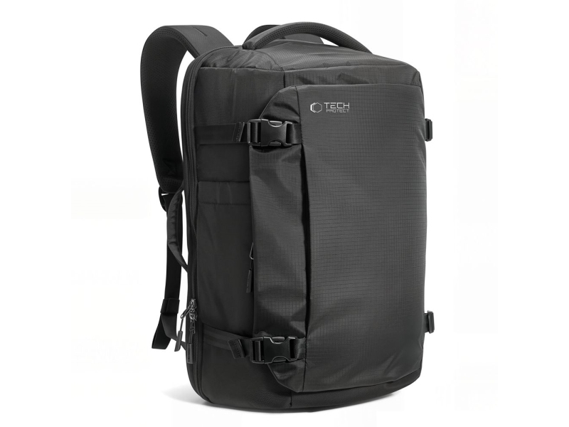 Tech-Protect Defender S70 RYANAIR &amp  WIZZAIR 24L Laptop Backpack - Black