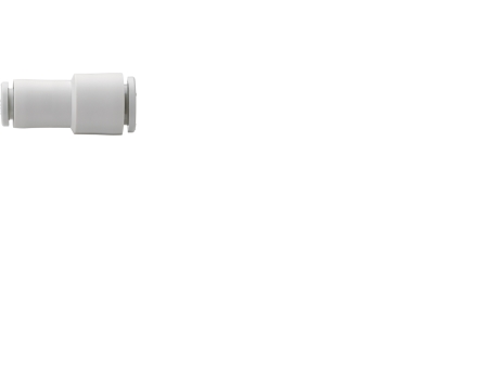 SMC PNEUMATIK Fitting, instik reduktion, one-touch, Ø4 mm til Ø6 mm i polyprooylen. 4 mm 6 mm Type: KQ2H04-06A