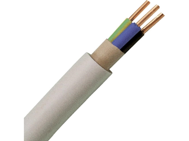 Kopp 153125003 Vaippakaapeli NYM-J 3 G 2,50 mm² Harmaa 25 m