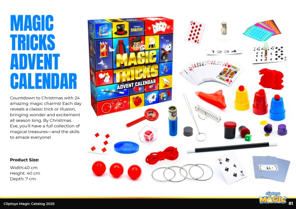 Cliptoys Magic Magic Suprise Advent Calendar