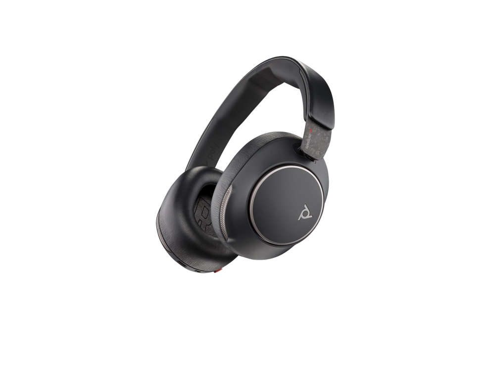 Hp Poly Voyager Surround 85 Uc Over-Ear-Headset Bluetooth Anc, Schwarz