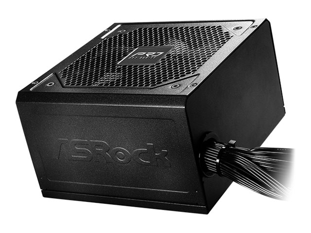 ASRock PRO 750G - Strømforsyning (intern) - ATX12V 3.1/ EPS12V - 80 PLUS Gold - AC 100-240 V - 750 watt