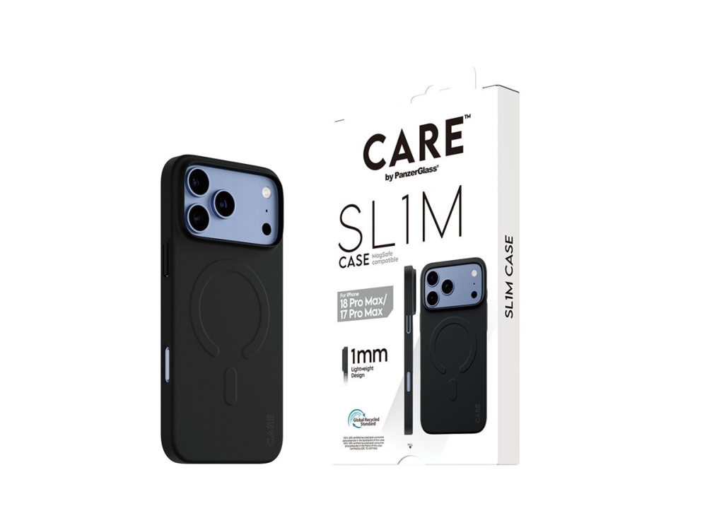 Care By Panzerglass Sl1m Case Black W. Magsafe Iphone 18 Pro Max | 17 Pro Max