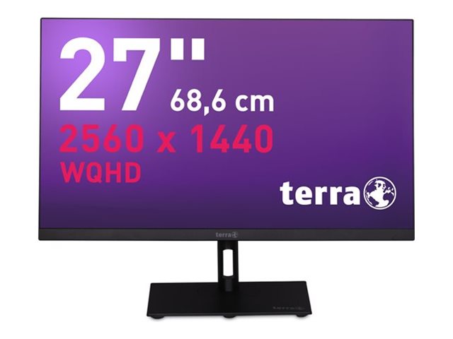 Terra Lcd/Led 2771W Pv 2K Ips Black Hdmi/Dp/Usb-C