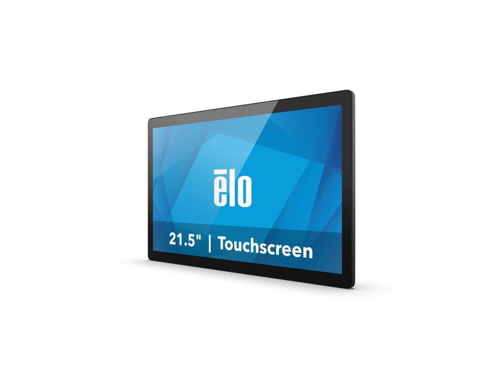 Elo I-Series 5 - Alt-i-én Dragonwing QCS6490 / op til 2.7 GHz - RAM 8 GB 64 GB - Qualcomm Adreno 643 - Gigabit Ethernet, IEEE 802.11ax (Wi-Fi 6), Bluetooth 5.2 - Android 14 - skærm: LED 21.5 1920 x 1080 (Full HD) @ 60 Hz touchscreen - sort