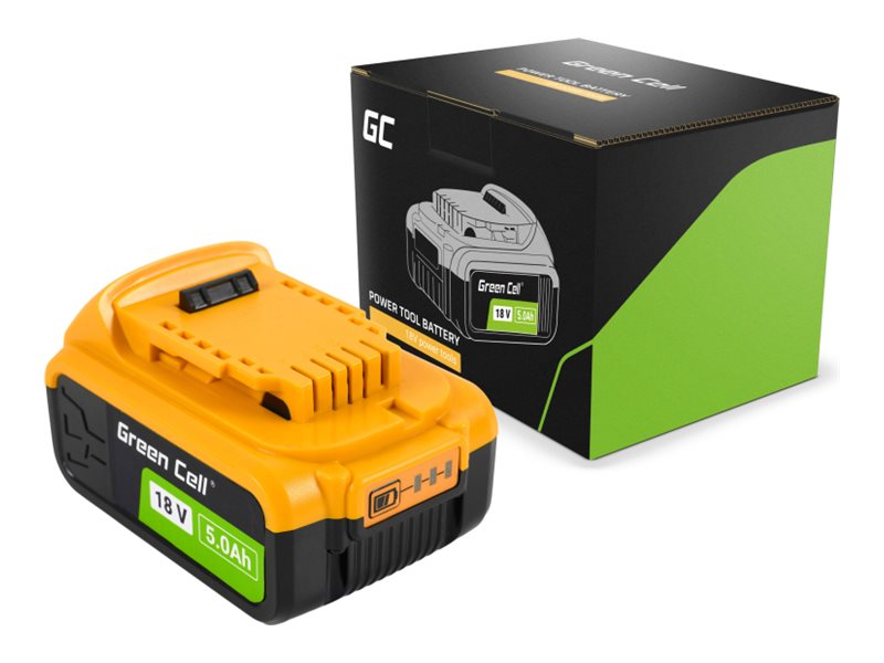 Green Cell Green Cell Green Cell Green Cell Akku Für Dewalt Xr 18V 5Ah Akku Für Dcb182