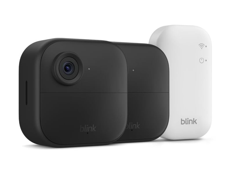 Blink Outdoor 4 Überwachungskamera 1080P Kabellos, 2Er-Pack + Sync Module Core