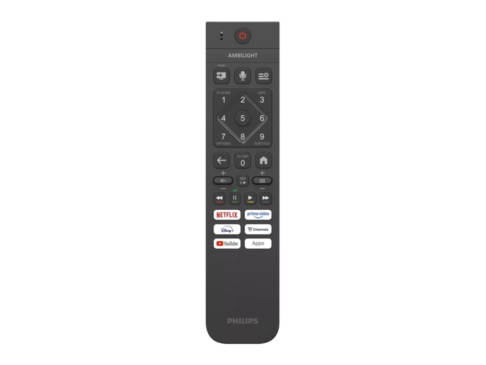 Philips Ambilight 43Pqs9001/12, 109,2 Cm (43"), 3840 X 2160 Pixel, Qled, Smart-Tv, Wlan, Schwarz