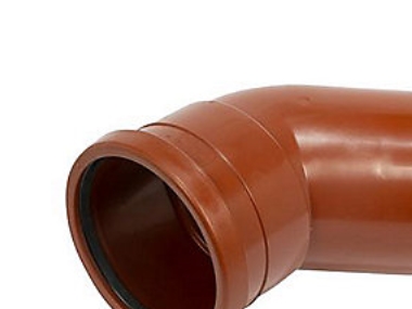 PP-bøjning 45 gr. 160mm - EN1852. Pipelife