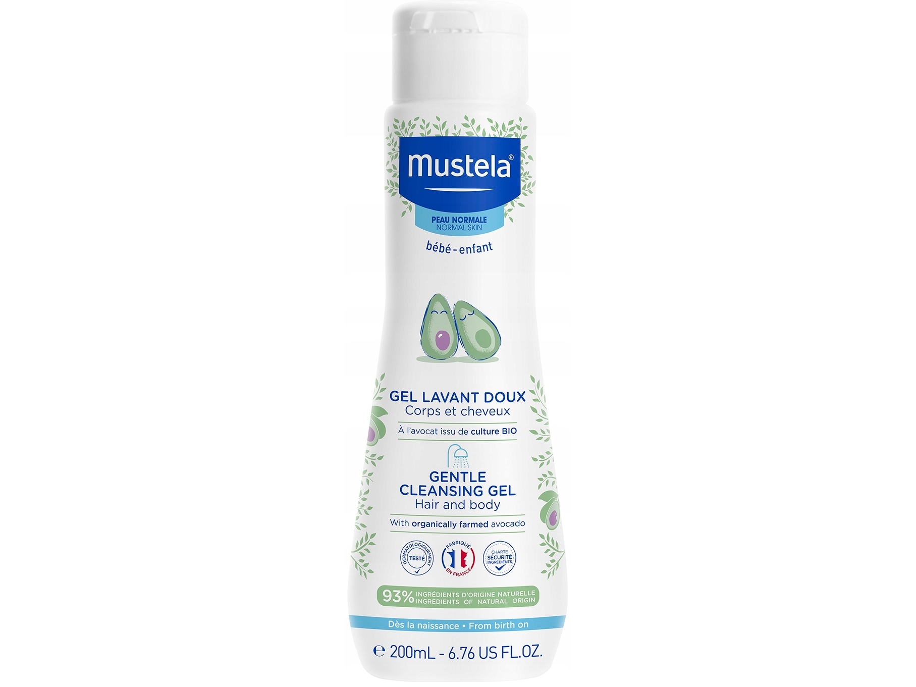 Mustela Gentle Cleansing Gel For Hair And Body 500ml By Mustela