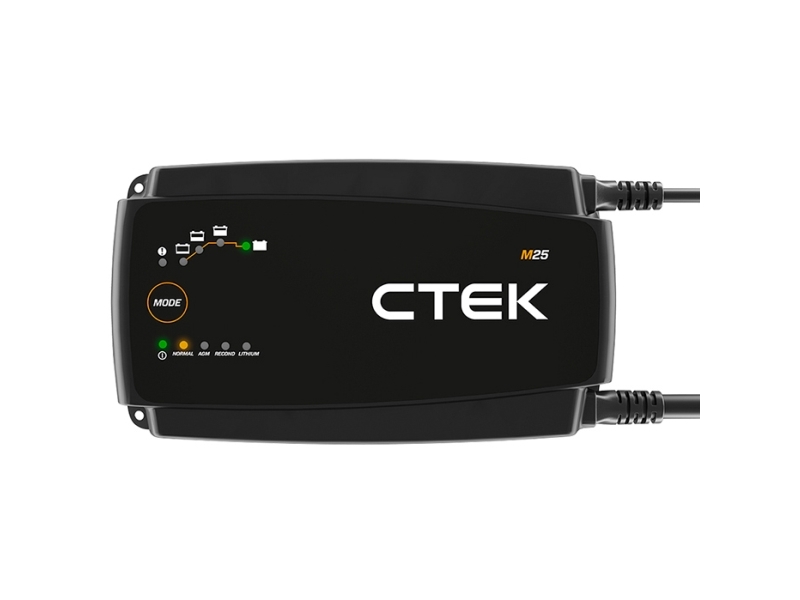 CTEK Marinelader M25 12 V – Bly och LiFePO4 (litium)