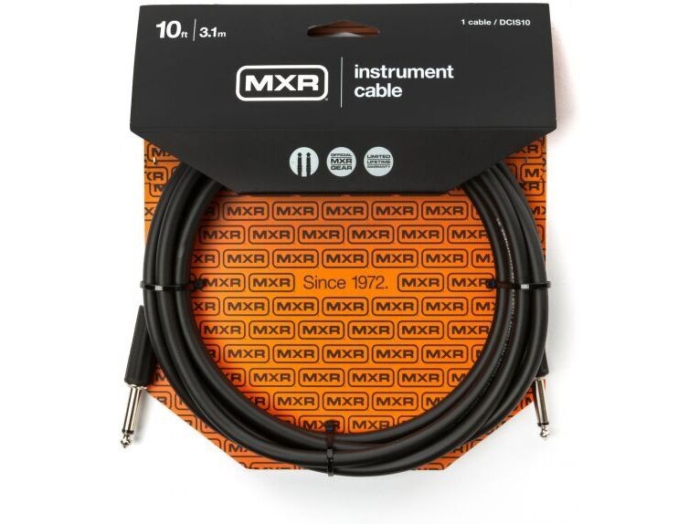 Mxr Standard -Instrumenttikaapeli 3M, Musta