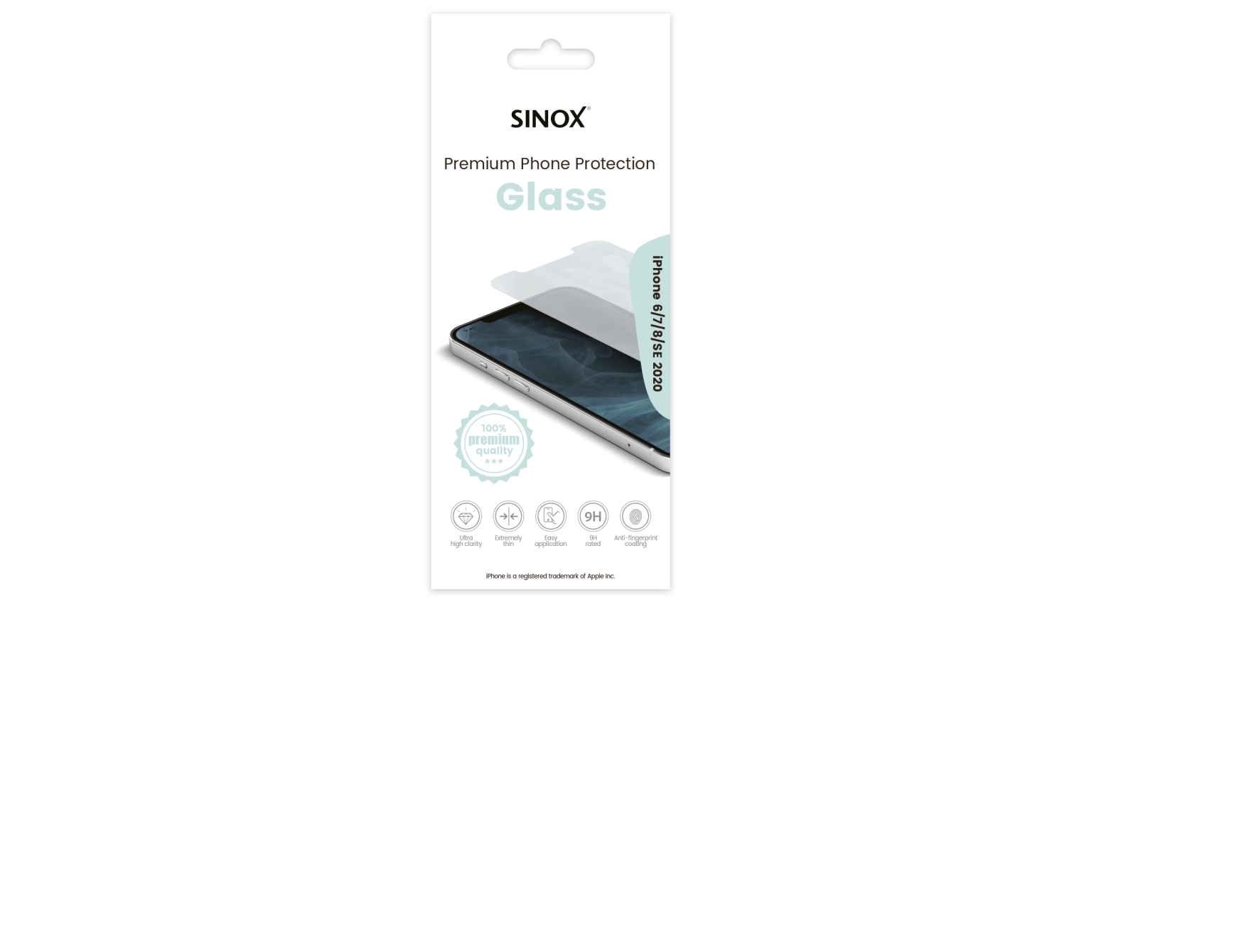 Sinox Protection Glass iPhone 6/7/8/SE®