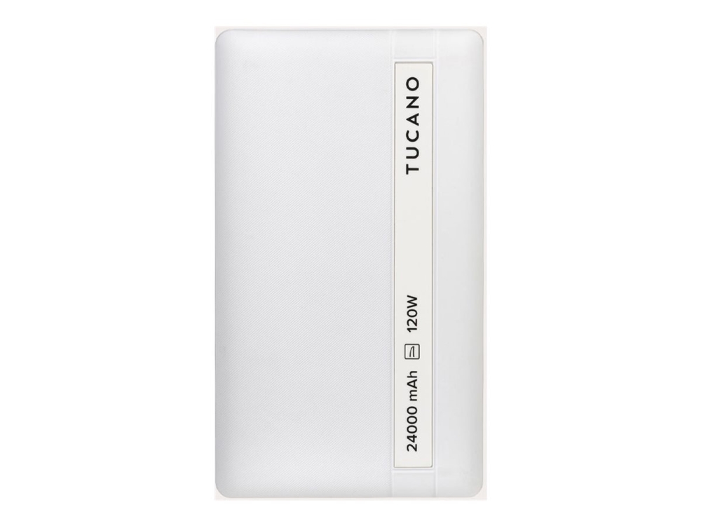 Tucano Power Bank For Laptop, 24000 Mah, Weiß