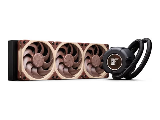 Noctua NL-LC1-36, Alt-i-en væskekøler, 12 cm, 107,3 m³/t, Brun