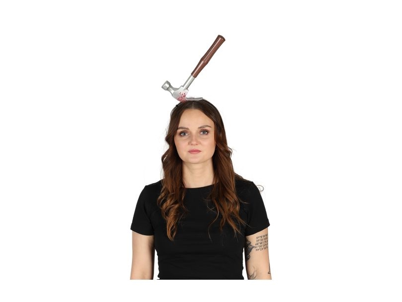 Haarreif Mit Blutigem Hammer