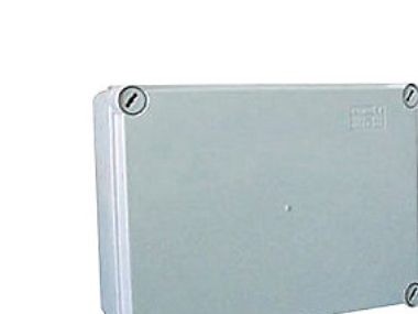 MTO Electric Monteringskasse, 300 x 220 x 120 mm, Gr med Hngslet Lg