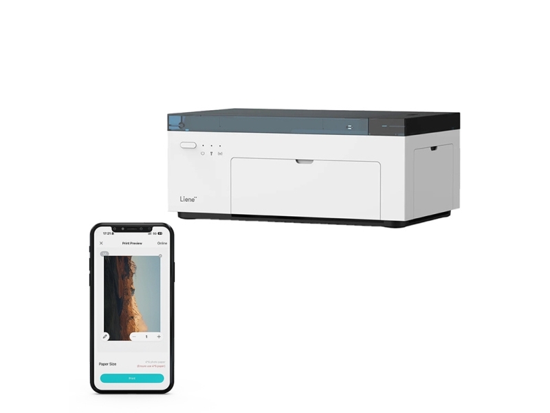 Fotoprinter Liene Bärbar fotoprinter Liene Amber M100 4x6