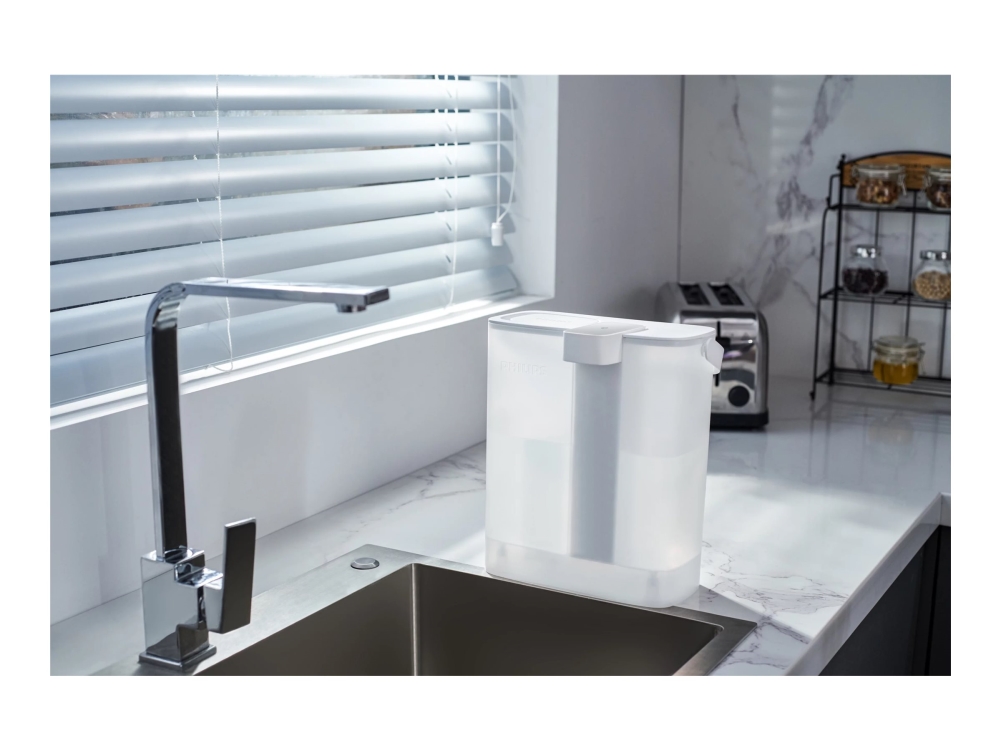 Philips AWP2980WH - Elektrisk vandfilterdispenser - 3 liter - 6 W - skinnende hvid