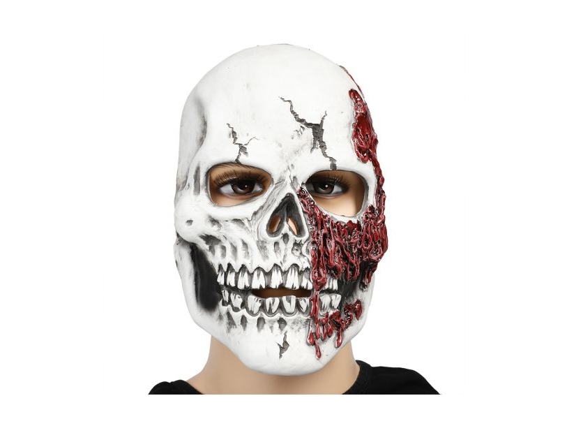 Blodig Kraniemaske