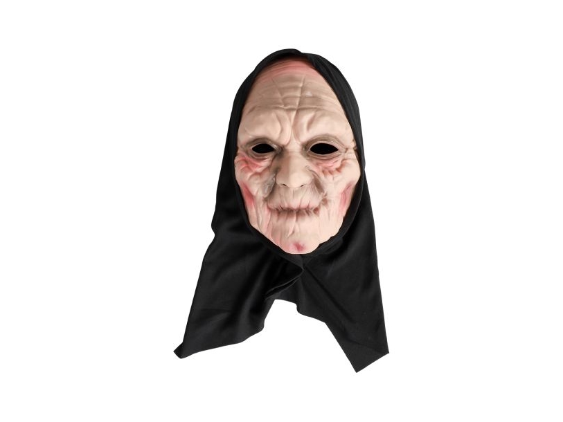 Gruselige Alte-Dame-Maske