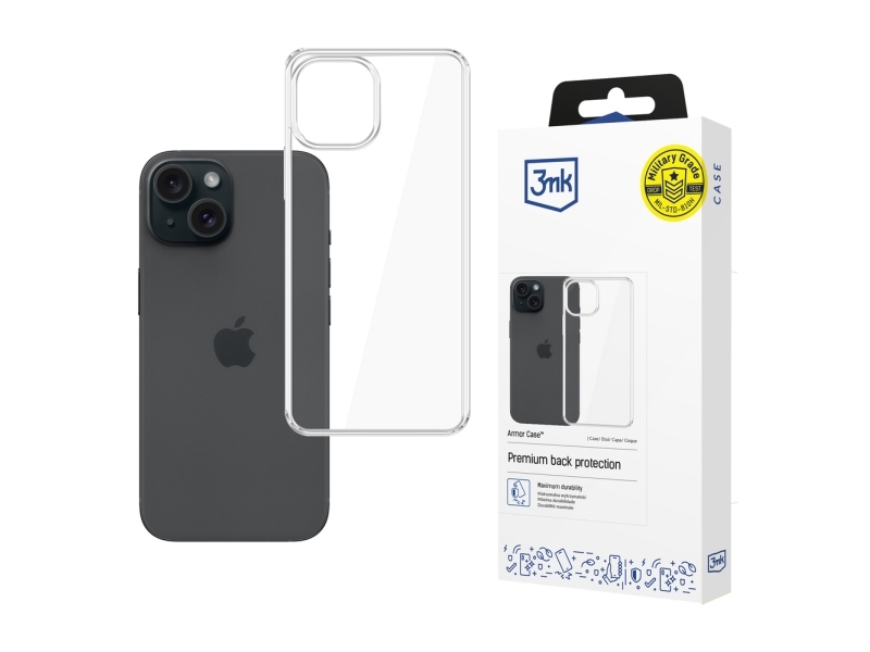 3Mk Armor Case For Iphone 13 / 14 - Transparent