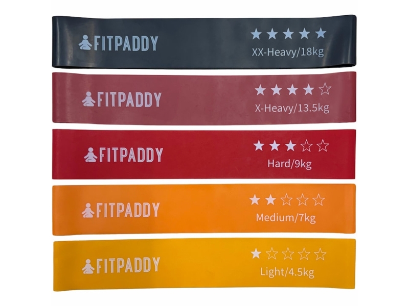 Set Mit 5 Elastischen Bändern