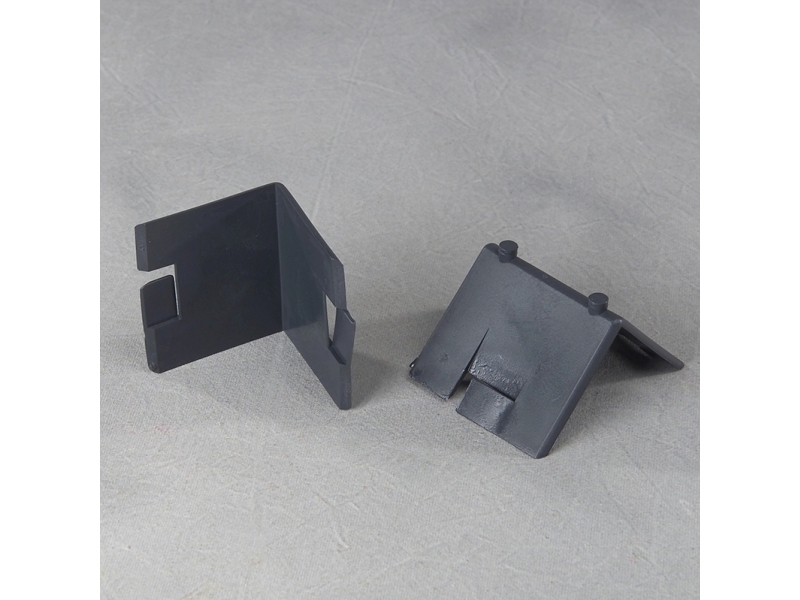 Kanten- Und Eckenschutz 3D-Ecke, 2.000 Mm, 50 X 50 Mm Länge: 60 Mm, Polyethylen, Schwarz Box