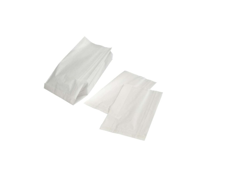 Bread Bag, 90 X 300 X 535 Mm, 1 Lag Flad Film, Papir, 1. Lag 1 G/M2, Hvid Pack Of 250 Pieces, Pallet