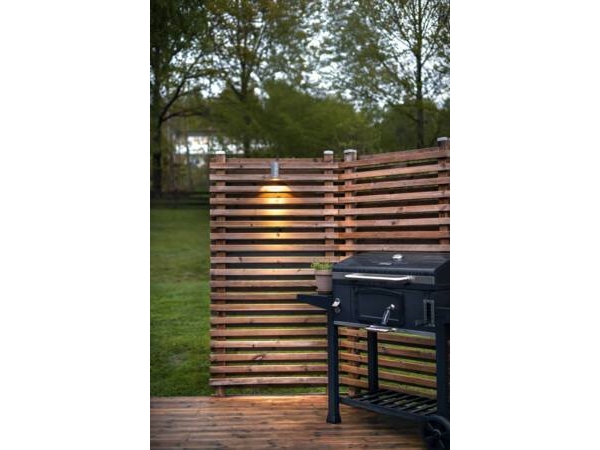 Fasadarmatur Milo G2 M I GU10, galvaniserad, IP44, IK06. Max. 10 W LED.
