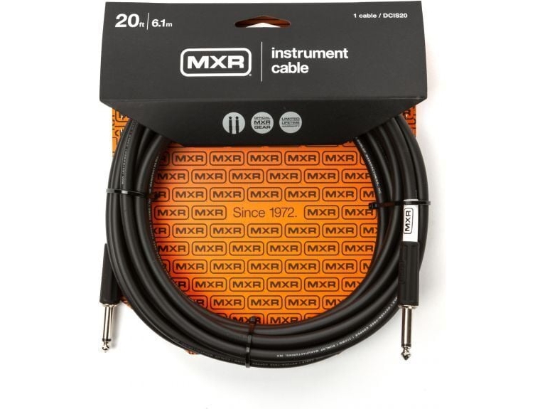 Mxr Standard -Instrumenttikaapeli 6 M, Musta