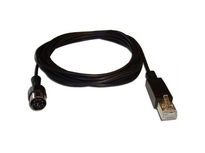 Cavus PL8 Tilslutningskabel - 8-polet DIN til RJ45, 3m - Sort
