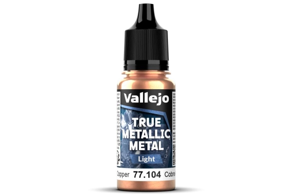 Vallejo Materialy modelarskie True Metallic Metal Light Ancient Copper (2028526)