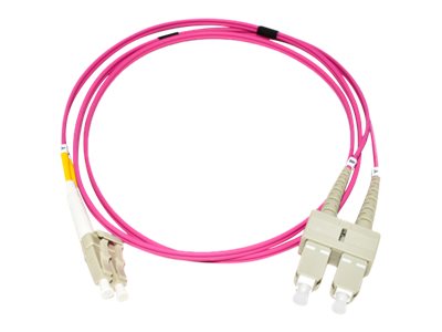 Fiber Cord Om4 Lc/Sc 3M Duplex, Mm, Lszh