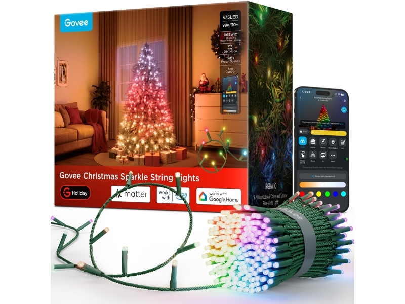 Govee Christmas String Lights - 30M (Bullet Leds)