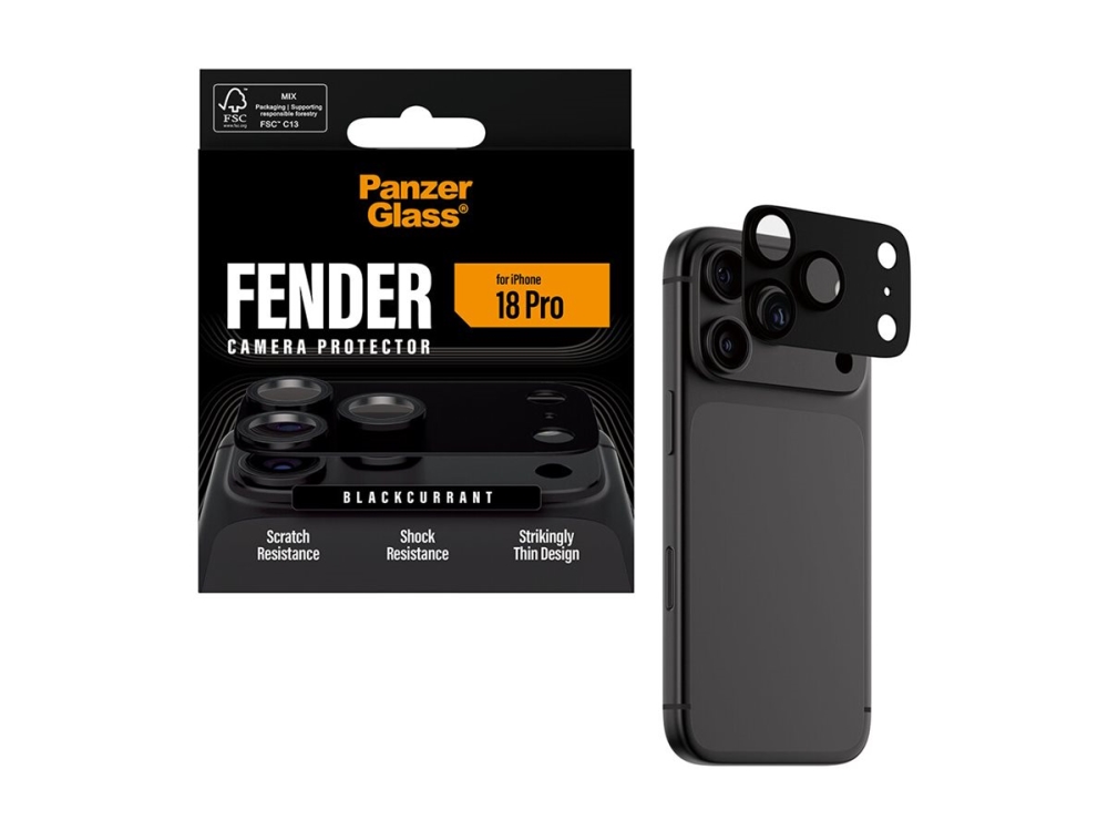 Panzerglass Fender Camera Lens Protector Blackcurrant Iphone 18 Pro