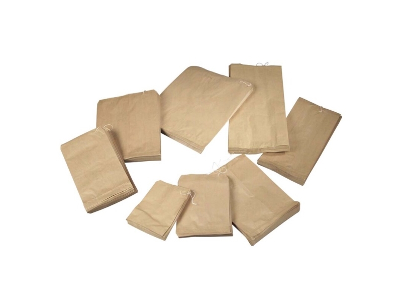 Bread Bag, 170 X 215 X 215 Mm, 1 Lag Flad Taske, Papir, 1. Lag 1 G/M2, Brun Pack Of 1000 Pieces Pall