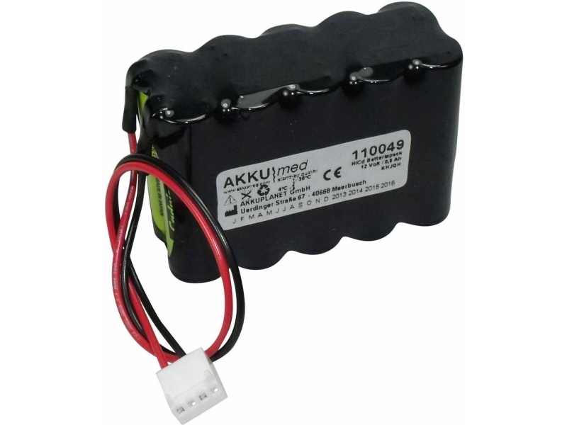Medizintechnik-Akku Mit Mcm400-12, 12 V, 600 Mah