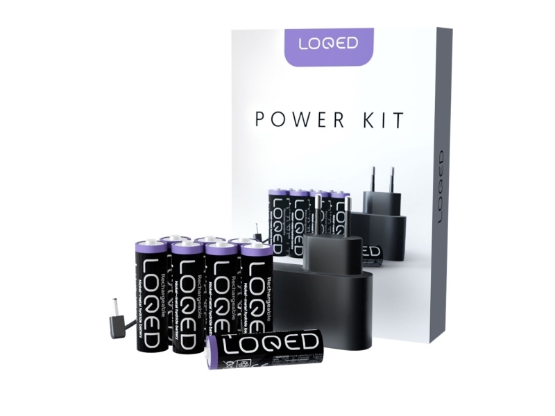 Loqed Power Kit Für Connected Lock, Ladegerät & 8 Akkus - Image 5