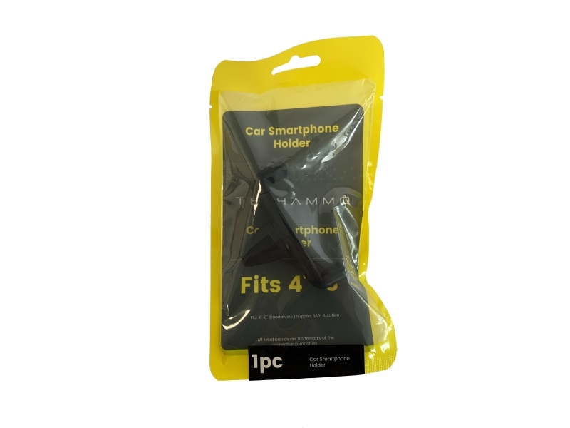 Techammo universal mobilholder til bilens ventilationskanaler. Sort