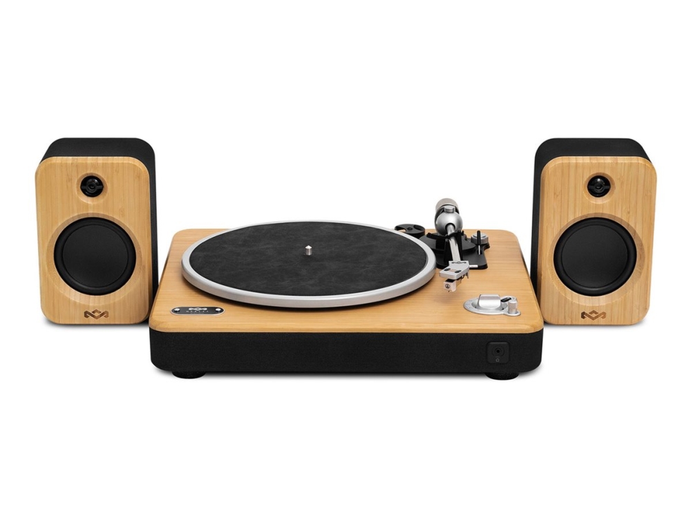 Marley Turntable With Speakers | Stir It Up Wireless 2+ | Bluetooth In/Out