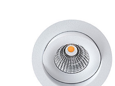 Infälld spotlight Evo E 6W 2700K - Vit 520Lm In/Out
