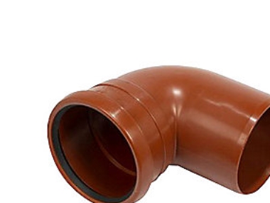 PP-bøjning 88 gr. 110mm - EN1852. Pipelife