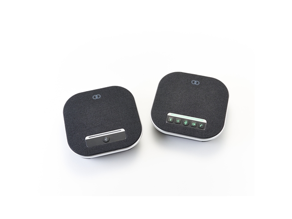 Boom Collaboration Speakerphone Gemini Built-In Microphone Bluetooth, Usb Black